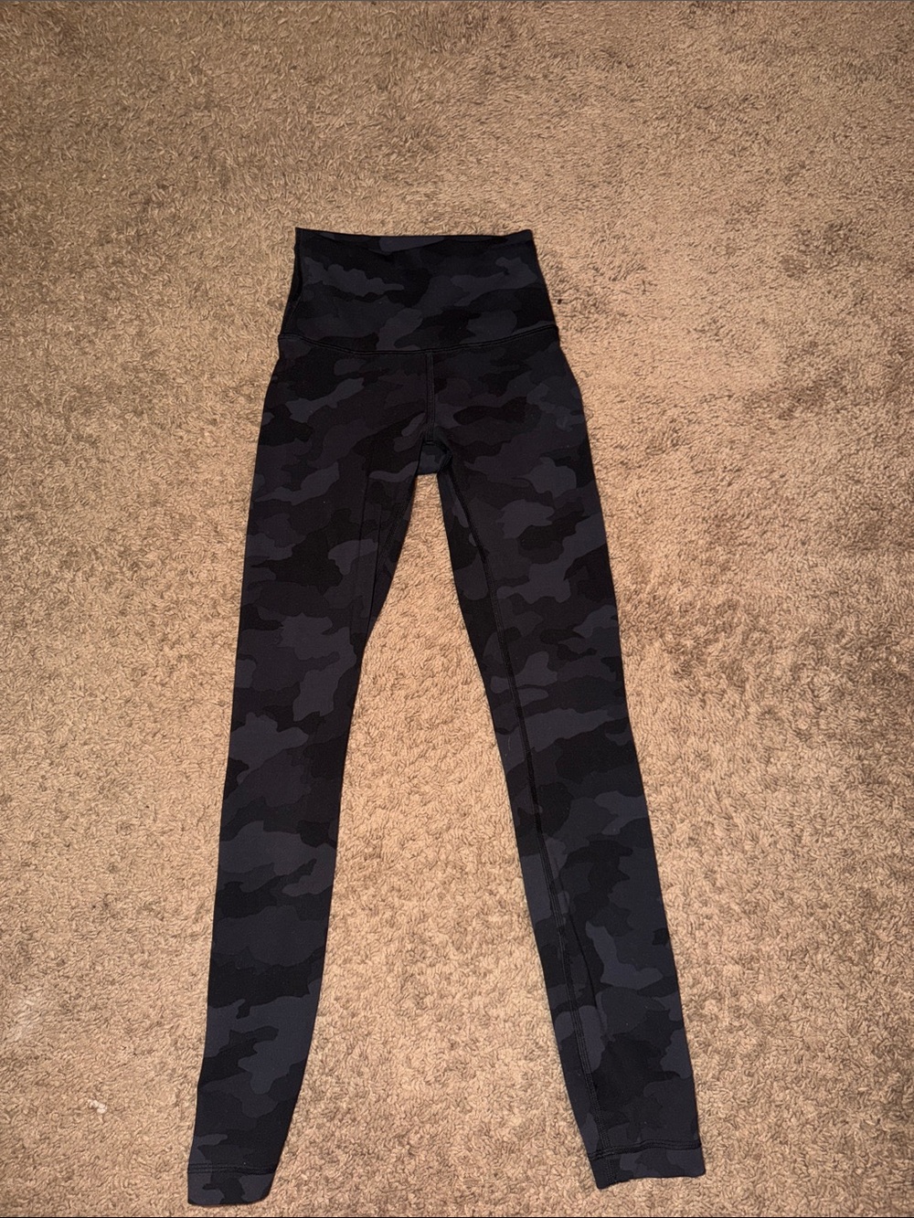 lululemon athletica Black Camo High-Rise Leggings